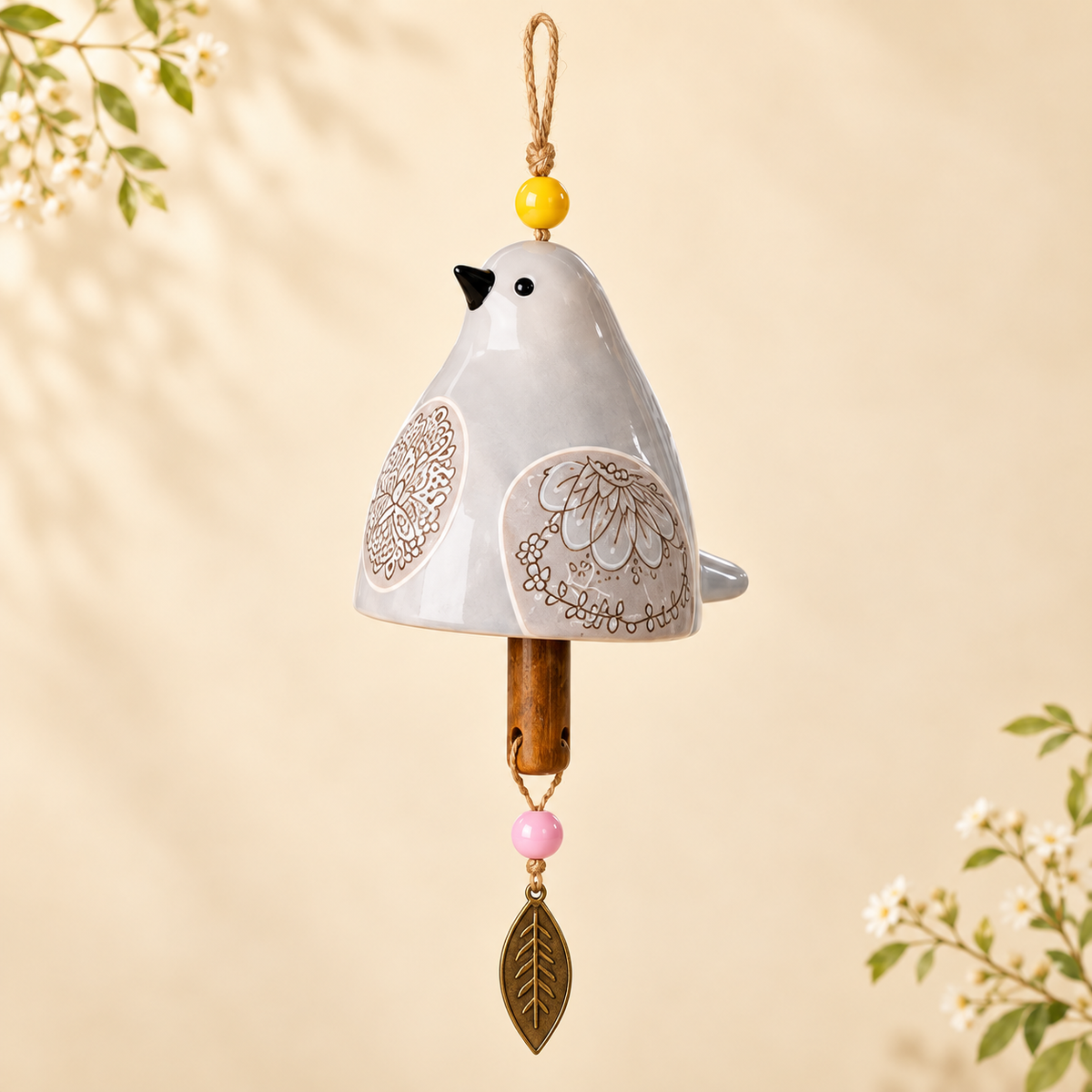 🐦🎨 Garden Songbird Wind Chime – et strejf af farve og sang til veranda og have 🌿
