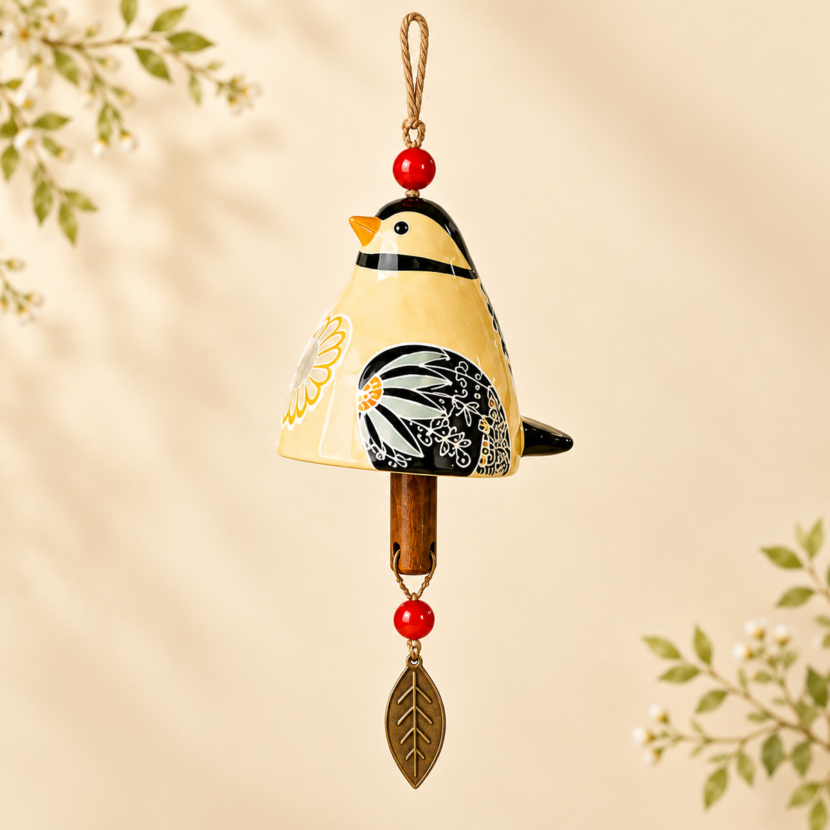 🐦🎨 Garden Songbird Wind Chime – et strejf af farve og sang til veranda og have 🌿