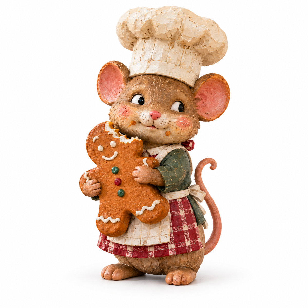 🍪 Honningkagemus som bager – sød julefigur 🐭🎄