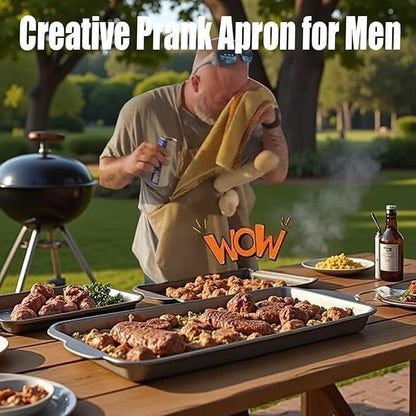 🔥 „Chefkok“-forklæde — den grillgave, ingen havde forvente