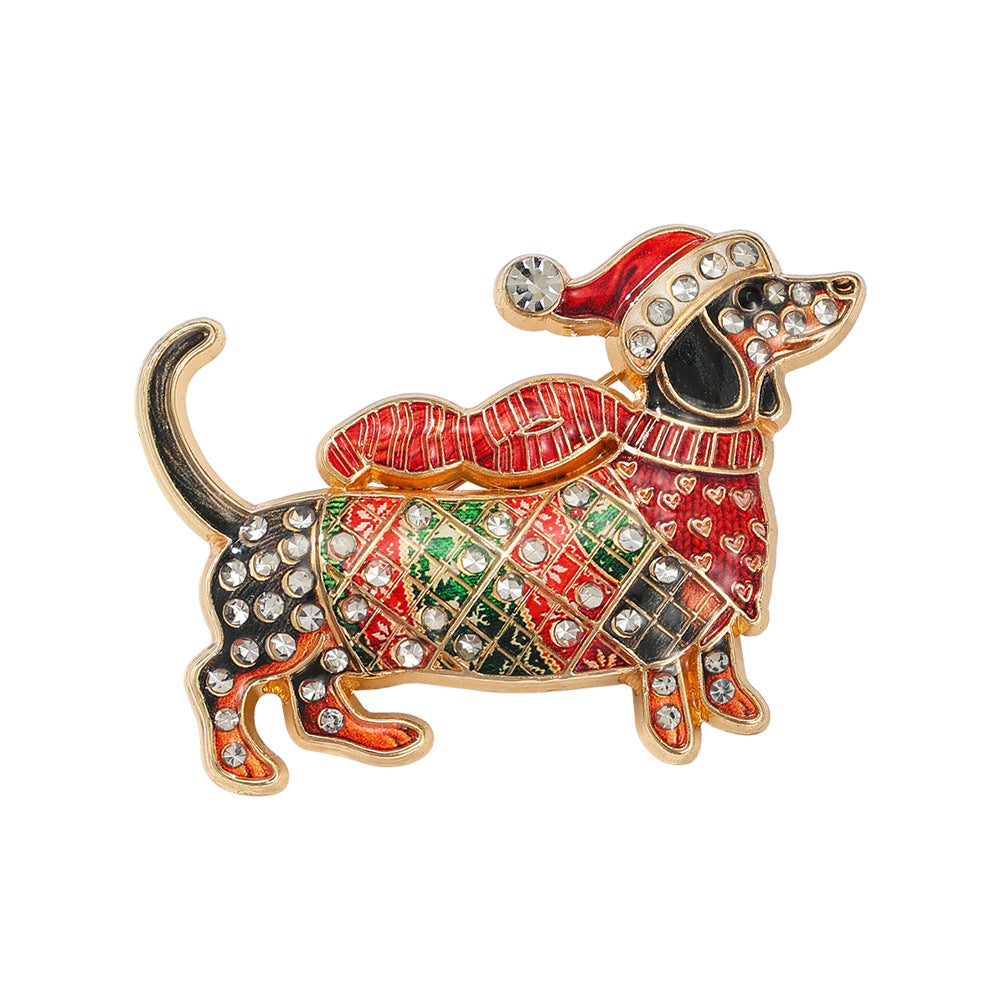🐶 Limited Edition Dachshund Broche | Sød Dachshund Pin 🐾