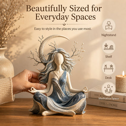 🧘Serenity Growth | Inner Harmony Skulpturel Figurin 🌙