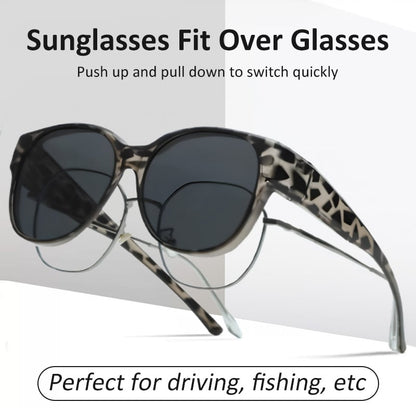 🎉BEGRÆNSET SALG: KUN 99 KR.!!😎UV400 Beskyttelse Fit Over Briller Solbriller