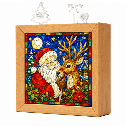 🧩 Nachtlampje met kerstpuzzel — bouw je eigen kerstverlichting