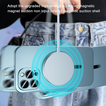 Magneettinen lataus Anti-collision Matte Protective Case -suojakotelo