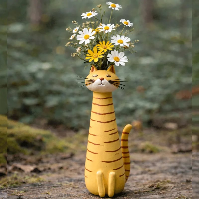😻 Katte der holder dine blomster – fordi dit hjem har brug for mere "purrsonality"! 🌼