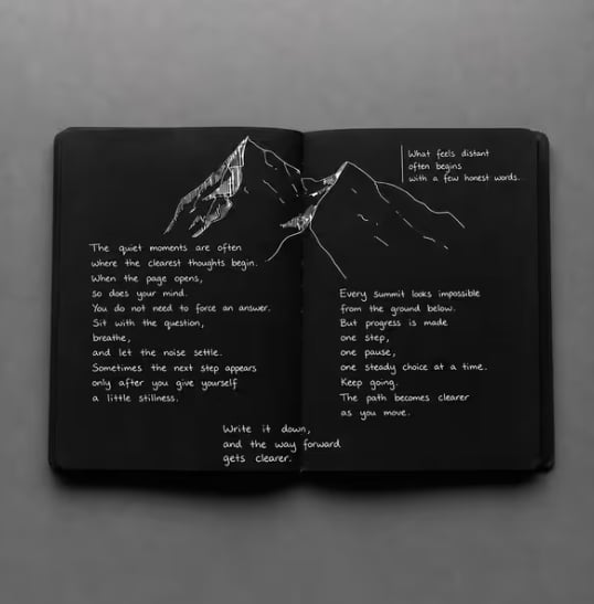 📘 Notedfy Think Blue Notebook – En Anden Slags Side til Bedre Idéer 💙