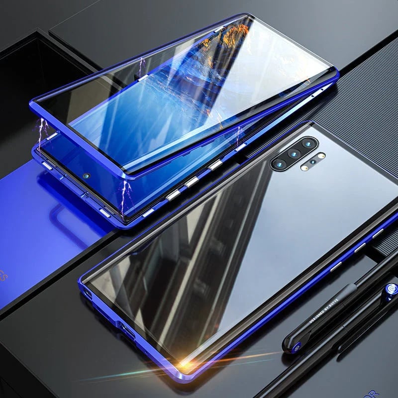 Kaksipuolinen magneettinen karkaistu lasi Phone Case