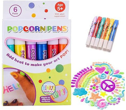 🎁🔮Magic Pen – Tegn i 3D med ét strøg!🎄 DIY-tegnepenne til boblepopcorn & Køb 2, få 1 gratis 🔥