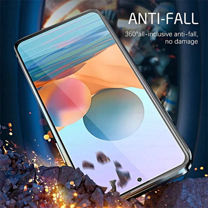 Kaksipuolinen magneettinen karkaistu lasi Phone Case