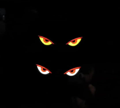 Giv din bil karakter: Solar Demon Eye – Det ultimative trådløse LED-look 😈✨