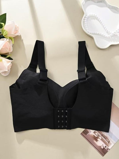 Osta 1 saat 2 ilmaiseksi🎁Naisten ribbed push-up rintaliivit, joissa on säädettävät kaitaliinat