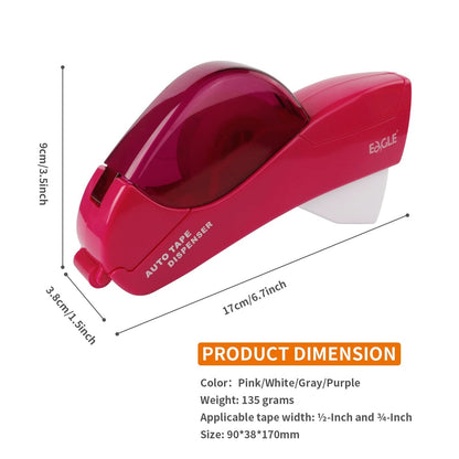 ✂️📦 Automatisk Tape Dispenser – Pak Ind Med Én Hånd!