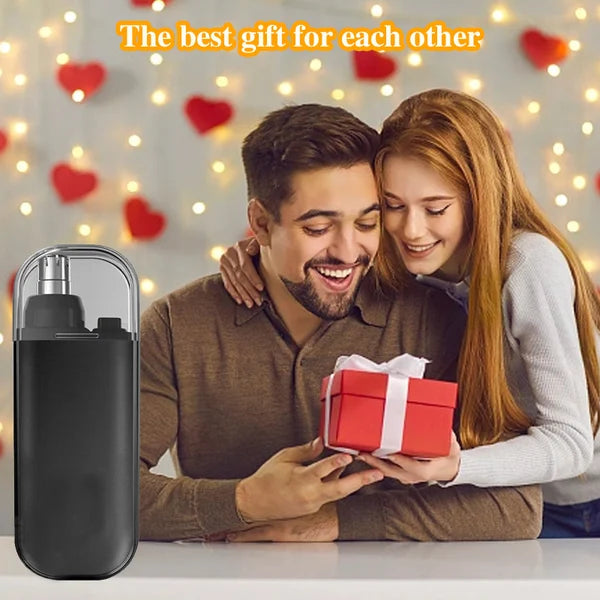 🎁 KUUMAA ALEA 50% ALENNUS💕 Ladattava Kannettava Nenäkarvatrimmeri