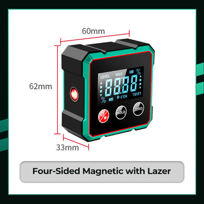 Magnetisches digitales Winkelmessgerät mit elektronischem Laser