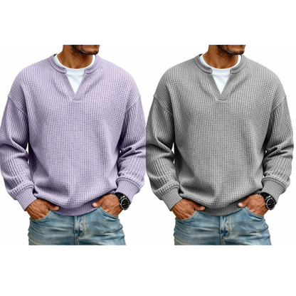 👕 Lagdelt comfort-vaffel T-shirt