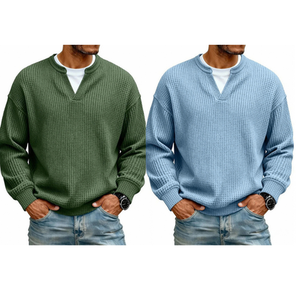 👕 Lagdelt comfort-vaffel T-shirt