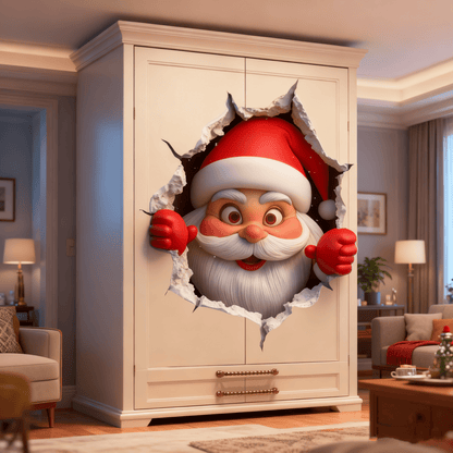 🎁Julesalg Kun 99 kr!!🔥🎅Kreativt Julevægklistermærke