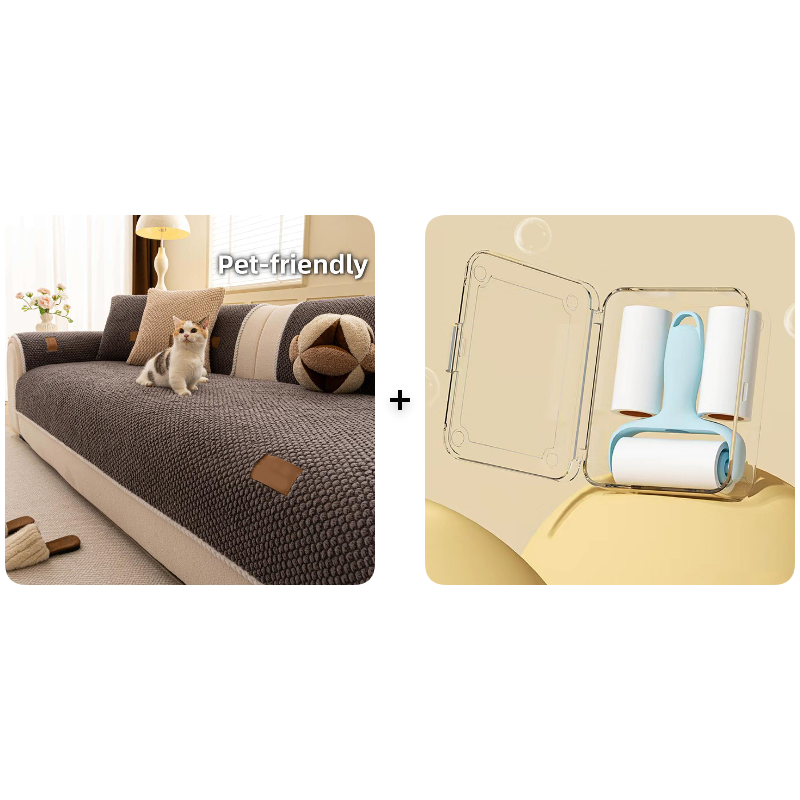 🛋️ Polstret Antiskrid-Sofabetræk – Beskyt Din Sofa og Giv Stuen Et Luksuriøst Løft! ✨