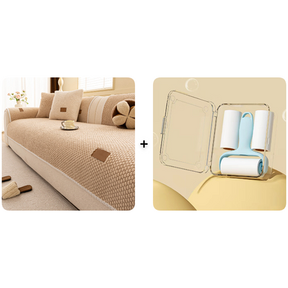 🛋️ Polstret Antiskrid-Sofabetræk – Beskyt Din Sofa og Giv Stuen Et Luksuriøst Løft! ✨