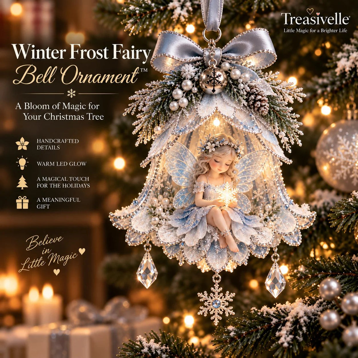 🧚‍♀️✨ Enchanted Fairy Bell Julornament™