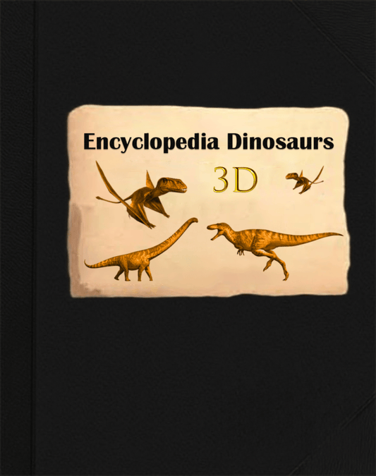 ⏰Historiallinen alin hinta: Säästä 50%-🦖3D Encyclopedia Prehistorica Dinosaurs📙KOVAKANTINEN (🔥OSTA 2 ILMAINEN TOIMITUS)