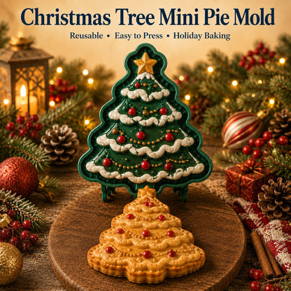 🎄 Mini Julekageforme – 8 Forskellige Designs 🎁