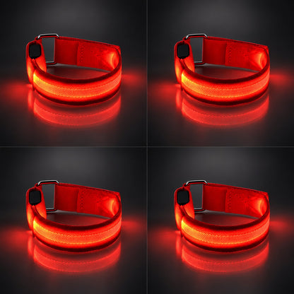 🐎 LED-lys til hestens ben – 4-pak | Lys til rideture i mørke ✨
