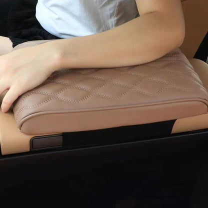 Nahka auton käsinojan laatikko pad