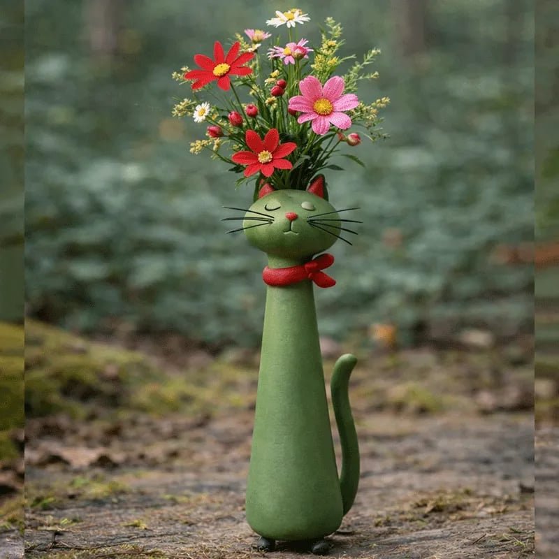 😻 Katte der holder dine blomster – fordi dit hjem har brug for mere "purrsonality"! 🌼
