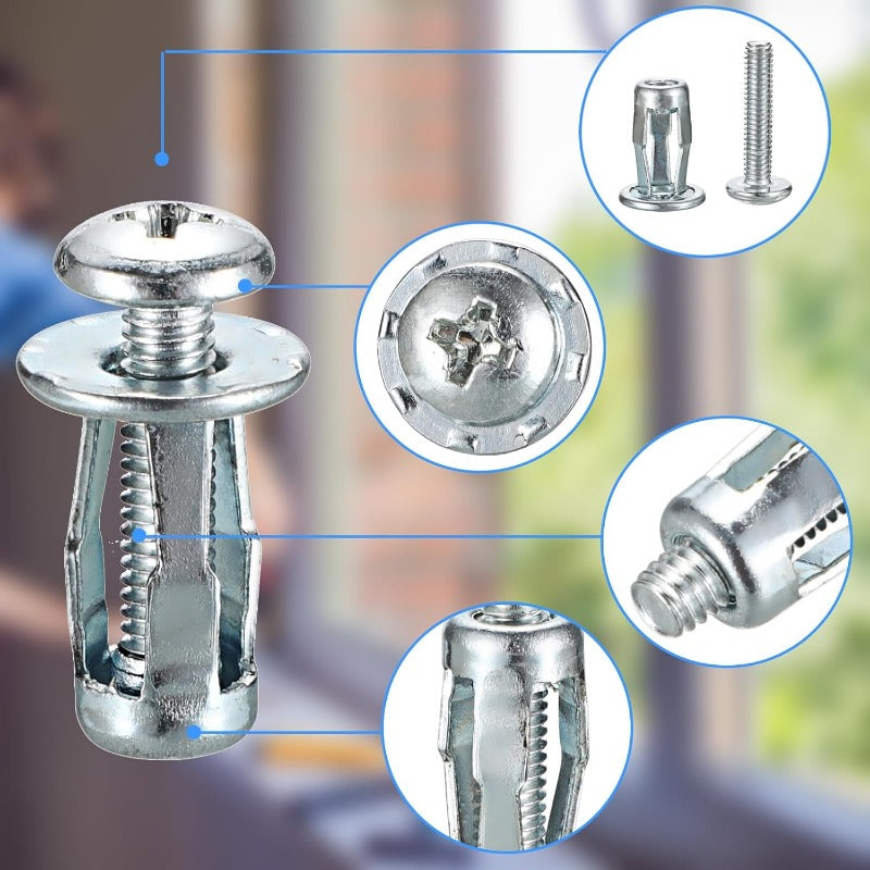 M4/M5/M6 Ontto Teräsmuovilaatta Aluminiumlaatta Laajakoukku