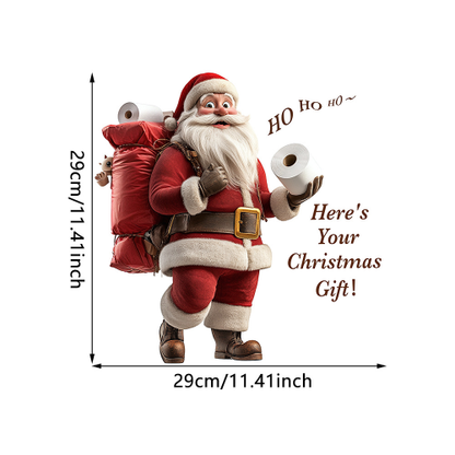 🎁Julesalg Kun 99 kr!!🔥🎅Kreativt Julevægklistermærke