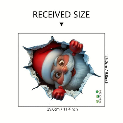 🎁Julesalg Kun 99 kr!!🔥🎅Kreativt Julevægklistermærke