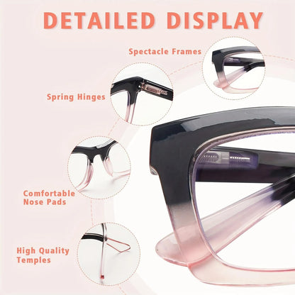 👓 Specialtilbud – Brillesæt med blålysfilter – 4 par unisex læsebriller