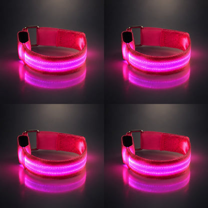 🐎 LED-lys til hestens ben – 4-pak | Lys til rideture i mørke ✨