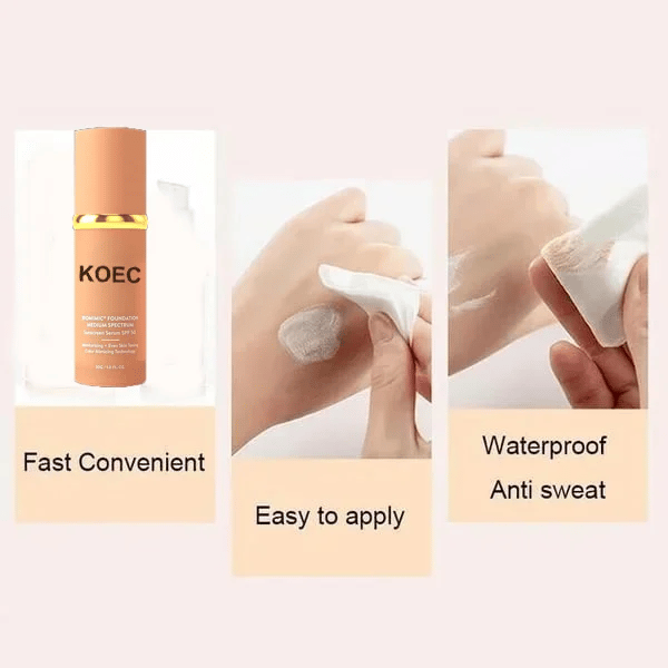 4-in-1 Bionic Concealer Liquid Foundation - nestemäinen pohjustusvoide