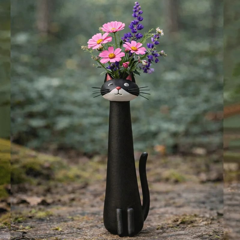 😻 Katte der holder dine blomster – fordi dit hjem har brug for mere "purrsonality"! 🌼