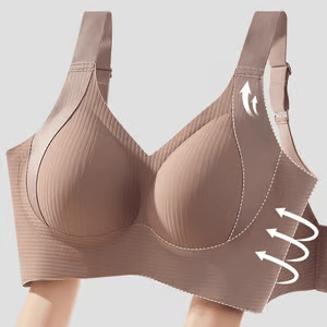 Osta 1 saat 2 ilmaiseksi🎁Naisten ribbed push-up rintaliivit, joissa on säädettävät kaitaliinat