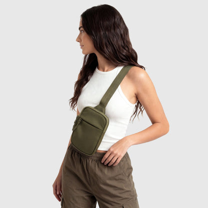 🔒Sidste dag med 50% RABAT🎒Opgraderet 2.0 Rejseslyngetaske | Tyverisikret, 500D Nylon, RFID-beskyttelse