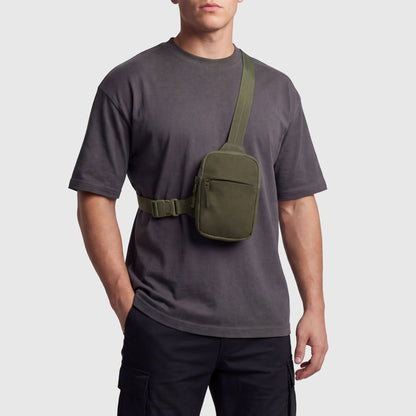 🔒Sidste dag med 50% RABAT🎒Opgraderet 2.0 Rejseslyngetaske | Tyverisikret, 500D Nylon, RFID-beskyttelse