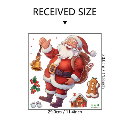 🎁Julesalg Kun 99 kr!!🔥🎅Kreativt Julevægklistermærke