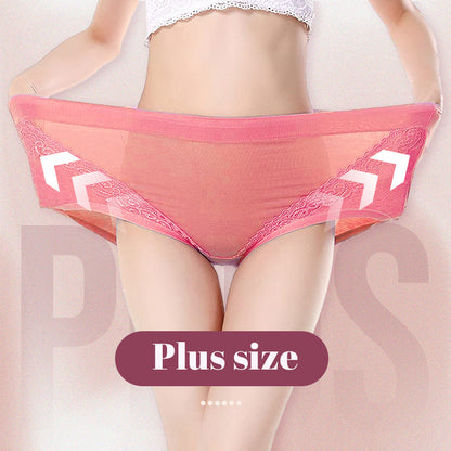 【XL-6XL】💟 Plus kokoisten naisten alushousut puuvillaa