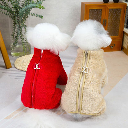 Talvinen Koirin Jumpsuit Takki, Jossa on Selkävetoketju
