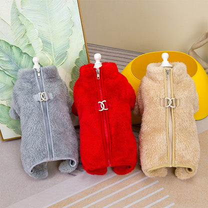 Talvinen Koirin Jumpsuit Takki, Jossa on Selkävetoketju