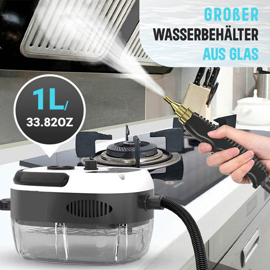⏳Limited time 50% alennus💥2500W Kannettava korkean lämpötilan höyrypuhdistin, jossa on Druckbeaufschlagung🌪️