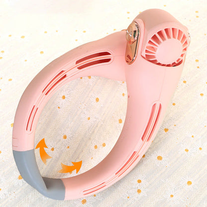 ⏰SIDSTE DAG SÆRPRIS KUN 249 KR.!!❄️ Hals-aircondition-ventilator – Ultrastille, 360° roterende og med 3 hastigheder. Håndfri afkøling og lang batterilevetid. Sommerens absolutte must-have! 😎🌬️