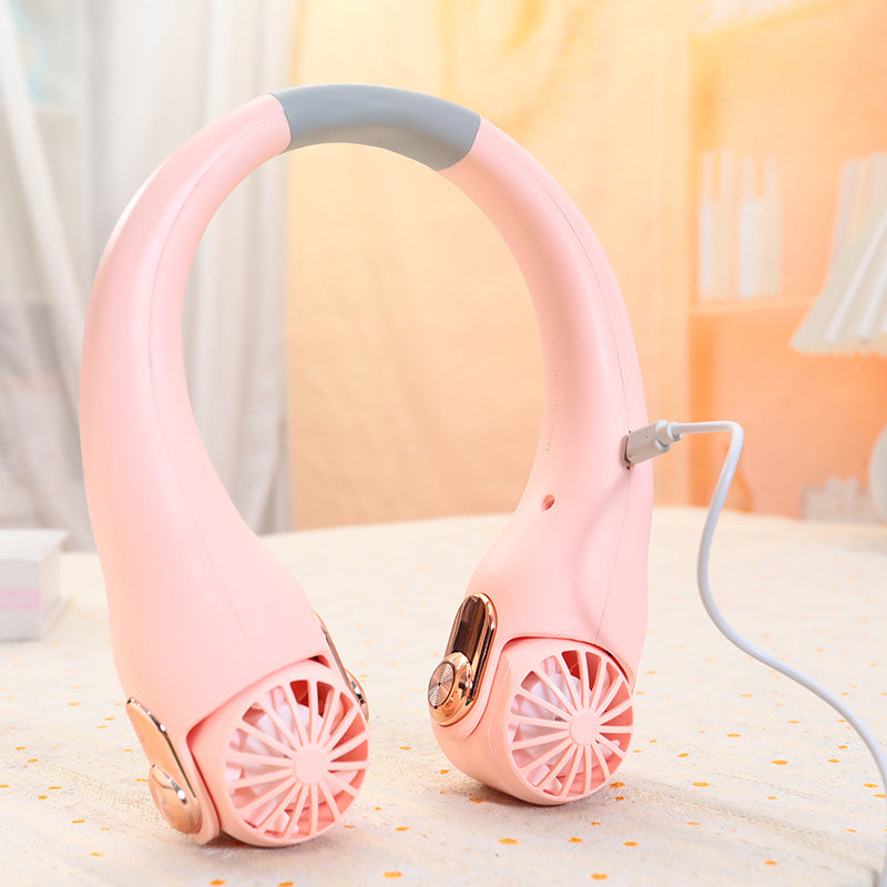⏰SIDSTE DAG SÆRPRIS KUN 249 KR.!!❄️ Hals-aircondition-ventilator – Ultrastille, 360° roterende og med 3 hastigheder. Håndfri afkøling og lang batterilevetid. Sommerens absolutte must-have! 😎🌬️