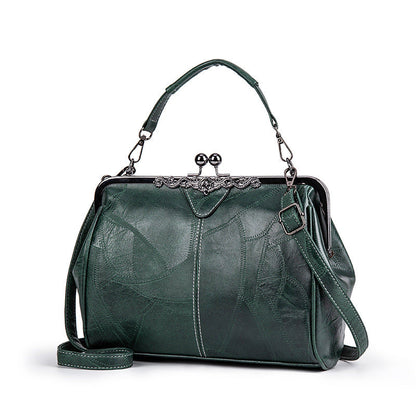 👜 2026 Ny Retro Fashion Clip Bag 👛 Kombinerer elegance og funktionalitet!