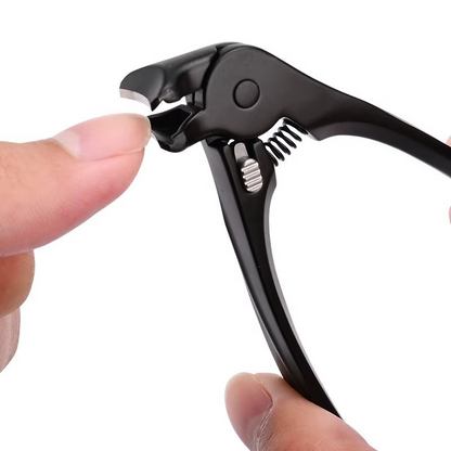 ⏳ 50% RABAT – SIDSTE DAG! 📢 Negleklipper i Rustfrit Stål med Buede Præcisionsblade – Nem til Tykke Negle & Ældre! ✂️✨
