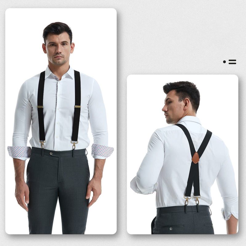 🎁 GENTLEMAN-SÆT: Vintage X-seler med GRATIS sort butterfly (Kun i dag!) ✨